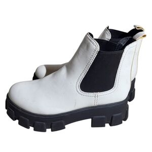 Circus by Sam Edelman White Ankle Boots